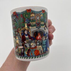 Royal Worcester 1992 Boxing Day Christmas Past Series #3 Sue Scullard Mug